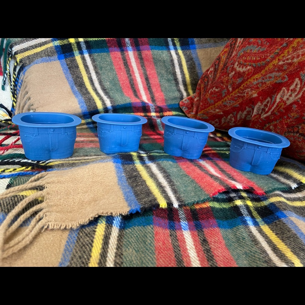 Fred Silicone Muffin Tops baking cups ( Denim style) - Picture 4 of 5